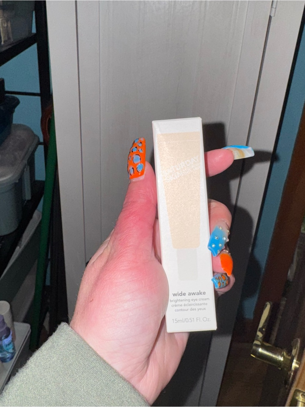 Wide awake brightening eye cream